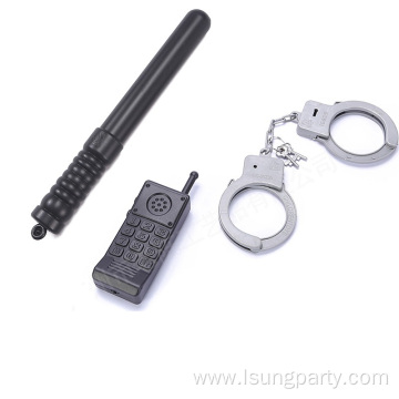 Police Handcuffs Role Play Party Drama Halloween Cosplay